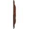 Ekena Millwork Nottingham Medallion (Canopies up to 4 5/8"), 18"OD x 3 1/2"ID x 1 1/2"P, Burnished Mahogany Crackle CM18NTBMC - alternate 3